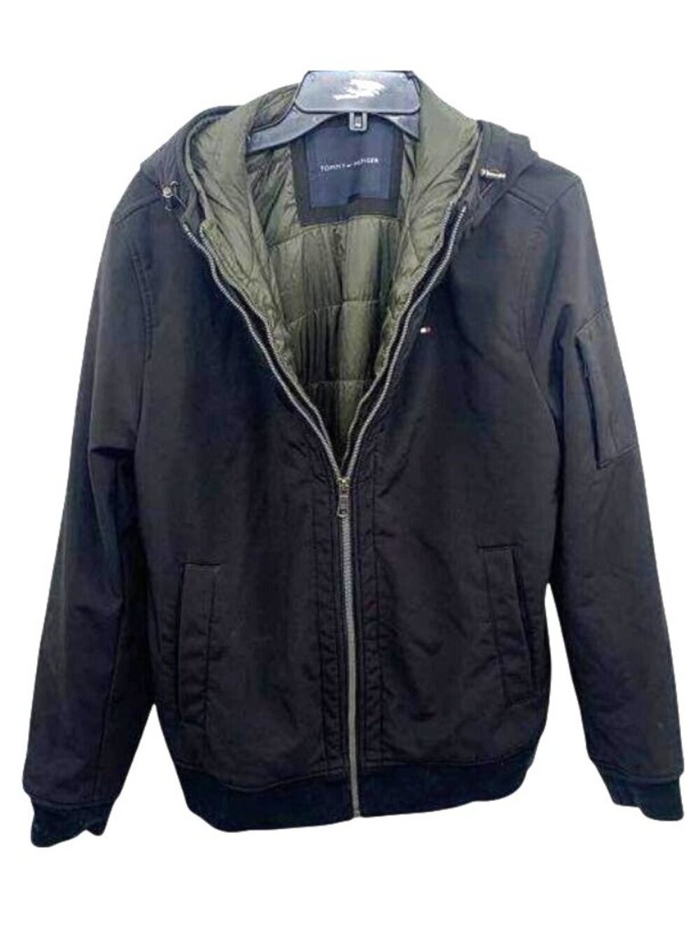 Tommy Hilfiger Soft Shell Active Filled Bomber Jacket Men's Size M